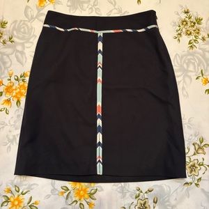 LOFT Size 2P Navy Skirt